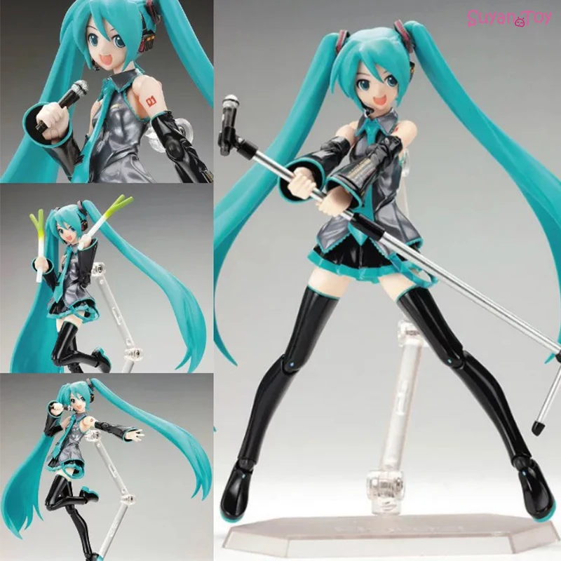 15CM Hatsune Miku Anime Figure Movable Figma 014 Action Figure PVC Collectible Brinquedos Sakura Miku Toys Heroines Model Gifts
15CM Hatsune Miku Anime Figure Movable Figma 014 Action Figure PVC Collectible Brinquedos Sakura Miku Toys Heroines Model Gifts