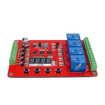 FRM04 relay module/cycle/delay/timing/self-locking/module/18 functions are optional
FRM04 relay module/cycle/delay/timing/self-locking/module/18 functions are optional