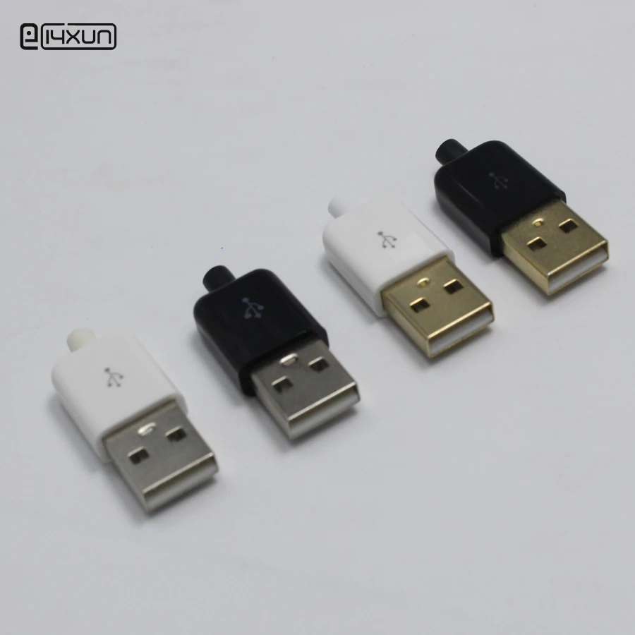 10pcs DIY USB 5Pin Welding Type Male Plug Connector 3 in 1 Nickel-plated Gold Plated Adaptor for Apple iphone 4
10pcs DIY USB 5Pin Welding Type Male Plug Connector 3 in 1 Nickel-plated Gold Plated Adaptor for Apple iphone 4
