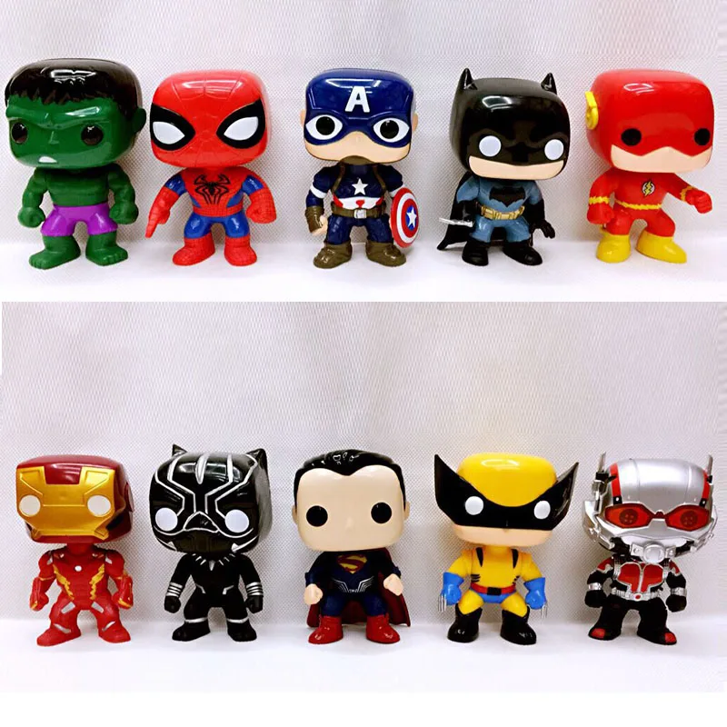 Wholesale 90pcs/lot Super man Marvel Spider man Hulk model action toys The Avengers figure toys gifts for boys
Wholesale 90pcs/lot Super man Marvel Spider man Hulk model action toys The Avengers figure toys gifts for boys