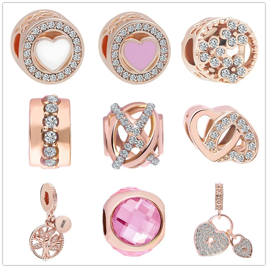 New original rose gold Galaxy family life tree lock to heart pendant Bead fit pandora charms bracelet necklace DIY women jewelry
New original rose gold Galaxy family life tree lock to heart pendant Bead fit pandora charms bracelet necklace DIY women jewelry