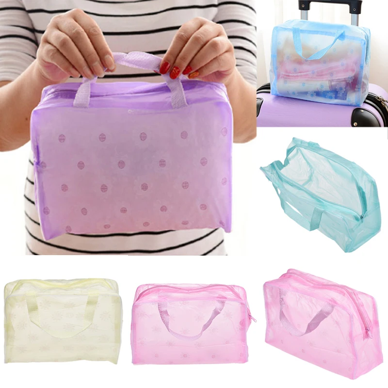 S Floral Print Transparent Waterproof Makeup Make up Cosmetic Bag Travel Wash Toothbrush Pouch Toiletry Organizer Bag Tools
S Floral Print Transparent Waterproof Makeup Make up Cosmetic Bag Travel Wash Toothbrush Pouch Toiletry Organizer Bag Tools
