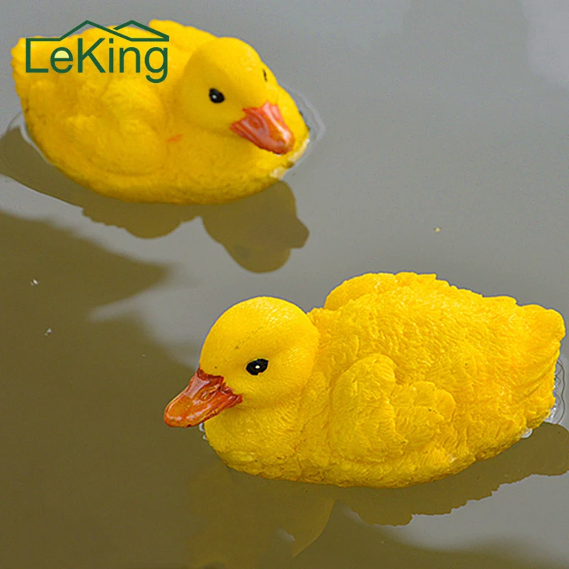 2Pcs Synthetic Resin Floating Simulation lifelike and lovely Small Yellow Duck Decorations For Home Garden Ornament
2Pcs Synthetic Resin Floating Simulation lifelike and lovely Small Yellow Duck Decorations For Home Garden Ornament