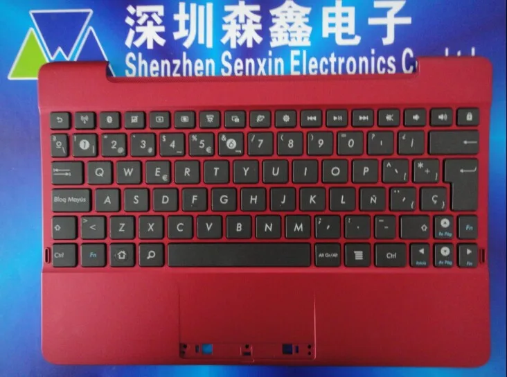 100% новая и оригинальная испанская клавиатура с корпусом C для ASUS TF300 TF300T, красная, бесплатная доставка
100% новая и оригинальная испанская клавиатура с корпусом C для ASUS TF300 TF300T, красная, бесплатная доставка