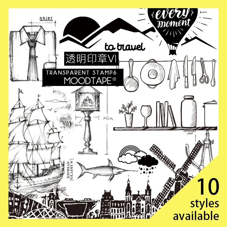 moodtape vintage clear stamp for DIY scrapbooking/photo album Decorative transparent stamp label travel post rubber stamp seal
moodtape vintage clear stamp for DIY scrapbooking/photo album Decorative transparent stamp label travel post rubber stamp seal