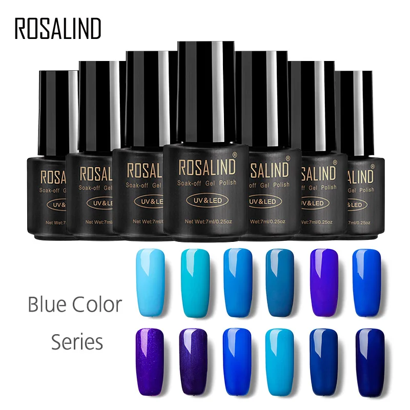 ROSALIND Gel 1S Nail Gel Polish 7ML Blue Color UV LED Semi permanent Manicure Art For Nails Gel Lacquer Nail for gel varnish
ROSALIND Gel 1S Nail Gel Polish 7ML Blue Color UV LED Semi permanent Manicure Art For Nails Gel Lacquer Nail for gel varnish