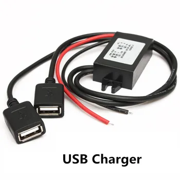 12V to 5V Dual USB Power Adapter Converter Cable Module Power Connector Car Charger For Dual USB Output Car Accessories
12V to 5V Dual USB Power Adapter Converter Cable Module Power Connector Car Charger For Dual USB Output Car Accessories