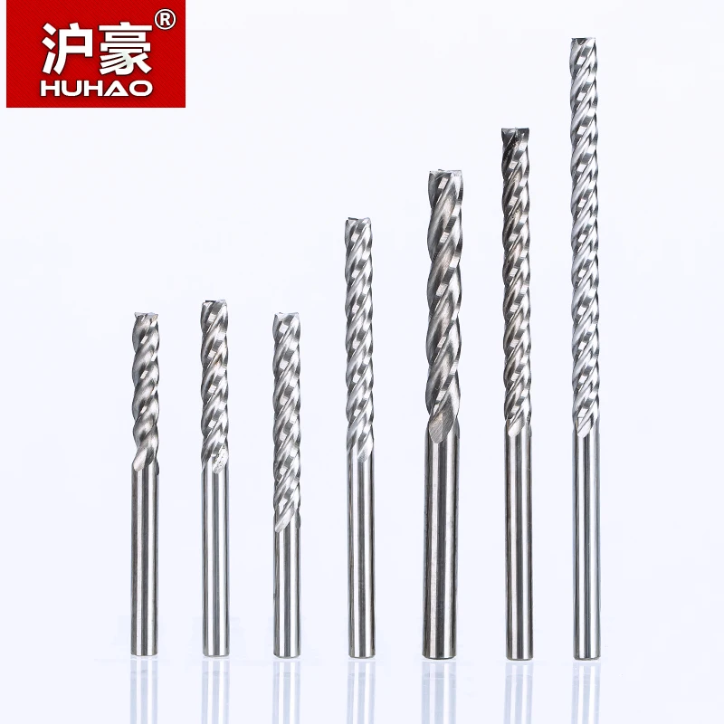 HUHAO 5PC/lot 3.175mm 4 Flute Spiral End Mill straight shank milling cutter CNC Router Bits For Wood Tungsten Milling route too
HUHAO 5PC/lot 3.175mm 4 Flute Spiral End Mill straight shank milling cutter CNC Router Bits For Wood Tungsten Milling route too