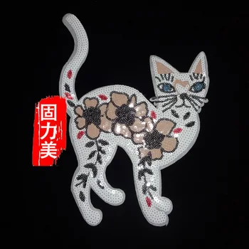 10pc big cat DIY sequins embroidery cloth stickers cartoon children's clothing decoration patch paste coat bag Sweater Hoodie
10pc big cat DIY sequins embroidery cloth stickers cartoon children's clothing decoration patch paste coat bag Sweater Hoodie