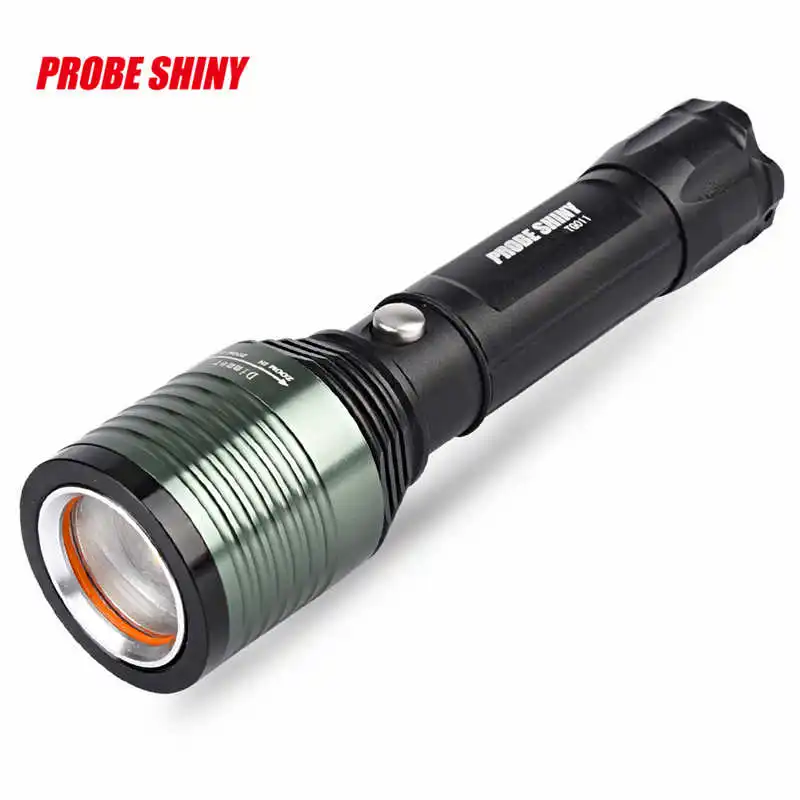 Super Bright Zoomable XML Q5 LED 18650 Flashlight Torch Zoom Lamp Light 3 Mode powerful led flashlight laser pointer #3S25 (4)