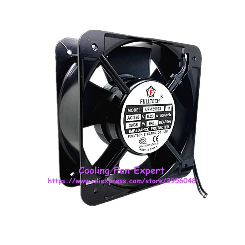 UF-155023 H Chassis Cabinet Cooling Fan AC 230V 0.23A 38/36W 