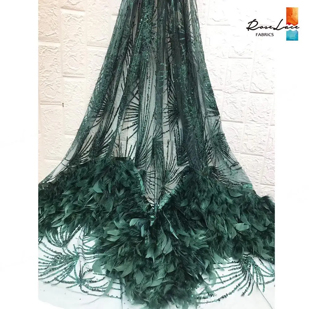 3D Green Color Applique Lace Fabric With Sequins 2019 New Style French Guinea 3D Feather Sequined Embroidery Mesh Tulle Sewing
3D Green Color Applique Lace Fabric With Sequins 2019 New Style French Guinea 3D Feather Sequined Embroidery Mesh Tulle Sewing