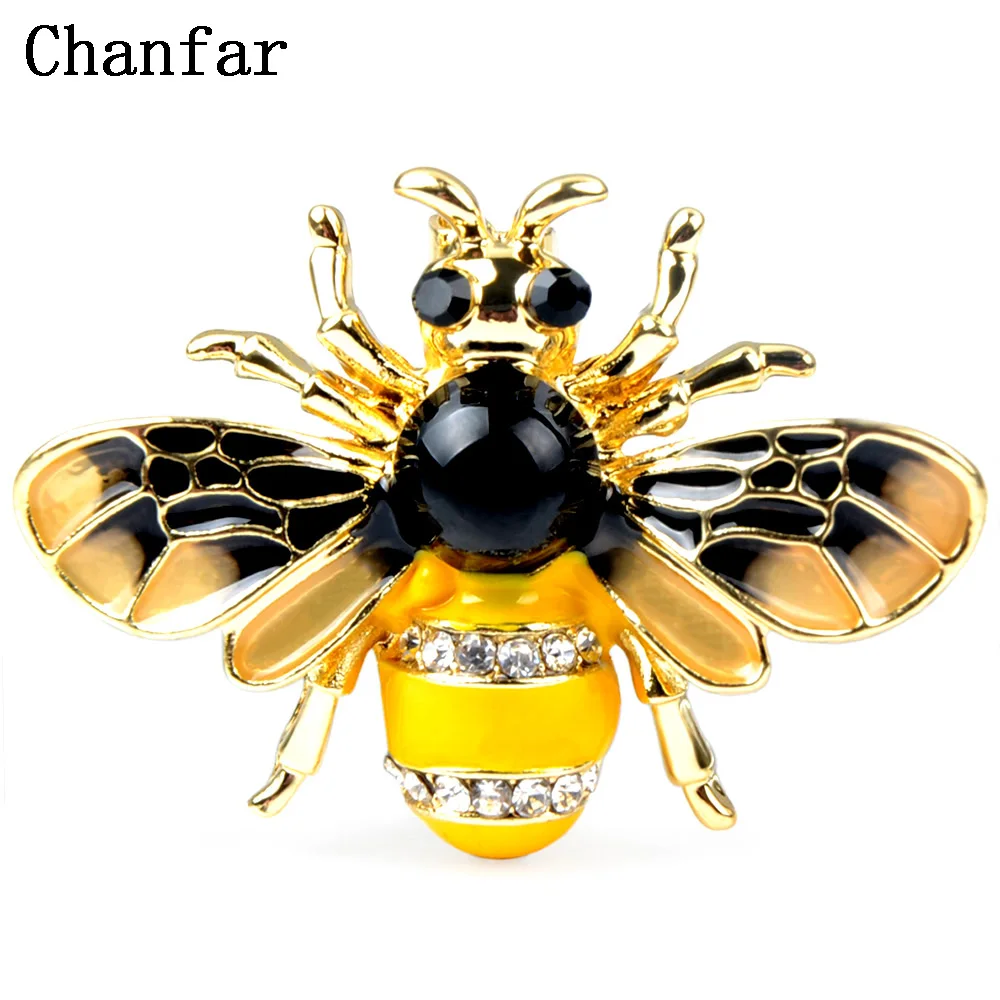 Chanfar Gold Color Insect Bee Brooch Pins Women Men Cute Black Yellow Insect Brooch Hat Scarf Buckle Hijab Cloth Accessories
Chanfar Gold Color Insect Bee Brooch Pins Women Men Cute Black Yellow Insect Brooch Hat Scarf Buckle Hijab Cloth Accessories