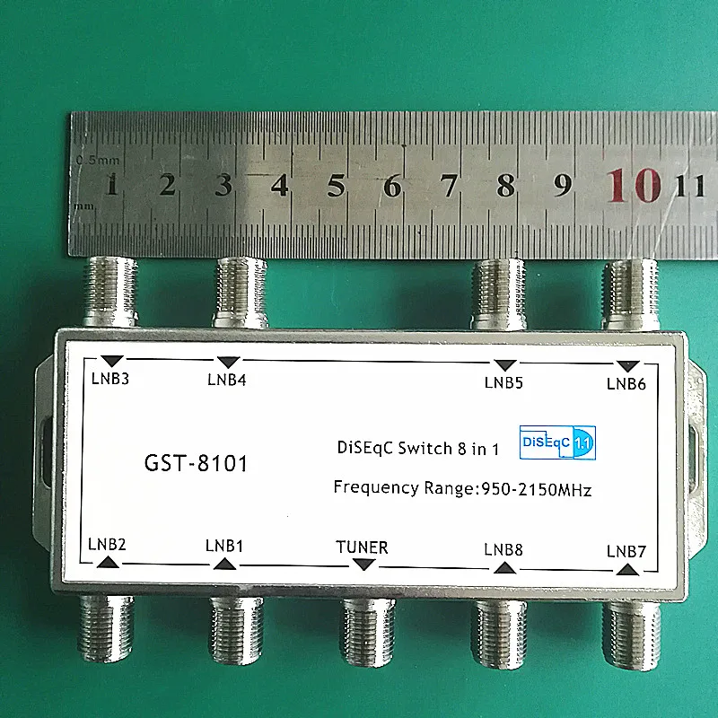 China Manufacturer- Diseqc Switch 8-in-1out Satellite FAT TV Accessory, DiSEqC1.1 Control
China Manufacturer- Diseqc Switch 8-in-1out Satellite FAT TV Accessory, DiSEqC1.1 Control