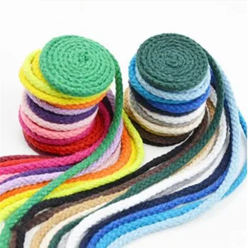 5 Meters Length Colorful Eight Strand Cotton Rope Craft Home Decor String Twisted Cord 5mm For Handmade DIY Sewing Accessories
5 Meters Length Colorful Eight Strand Cotton Rope Craft Home Decor String Twisted Cord 5mm For Handmade DIY Sewing Accessories