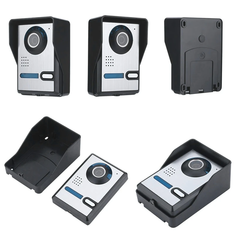 Mountainone 7-Inch Display Cable Video Phone Doorbell Infrared Rainproof Wireless App Unlock Intercom System Black +Silver Abs
Mountainone 7-Inch Display Cable Video Phone Doorbell Infrared Rainproof Wireless App Unlock Intercom System Black +Silver Abs