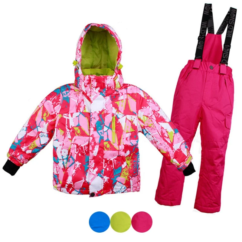 Kids Ski Suit Winter Ski Jacket Girls Windproof Waterproof Ski Snowboard Suit Outdoor Thermal Hooded Skiing Jacket
Kids Ski Suit Winter Ski Jacket Girls Windproof Waterproof Ski Snowboard Suit Outdoor Thermal Hooded Skiing Jacket