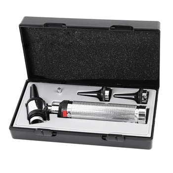 Medical Light Adjustable Classic Metal Ear Diagnostic Otoscope Kit Doctor Home Ear Care Endoscope Direct Reading Otoscope
Medical Light Adjustable Classic Metal Ear Diagnostic Otoscope Kit Doctor Home Ear Care Endoscope Direct Reading Otoscope