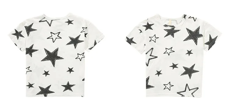 Fashion 2018 Kids Clothes Children T Shirts New Summer 2018 Star Printed Short Sleeve Tops For Teenage Baby Boys Tees Toddler T Shirt Clothing (9)