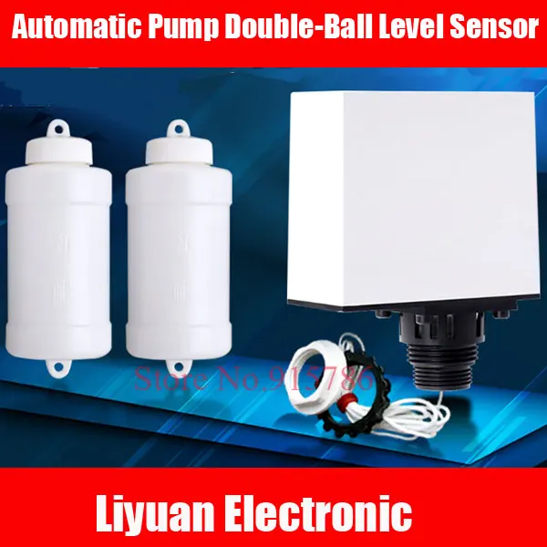 Automatic Pump Double-Ball Level Sensor / Water Level Controller / Float Switch Sensor Relay Sensor for Water Tower Water Tank
Automatic Pump Double-Ball Level Sensor / Water Level Controller / Float Switch Sensor Relay Sensor for Water Tower Water Tank