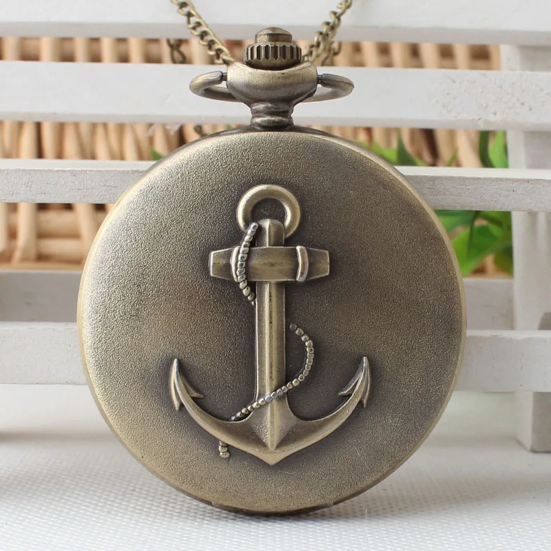 Retro Sailing Quartz Pocket Watch Anchor Pattern for Foremast Hand Marine Antique Necklace Chain Casual Men Watches Gift XH3013
Retro Sailing Quartz Pocket Watch Anchor Pattern for Foremast Hand Marine Antique Necklace Chain Casual Men Watches Gift XH3013