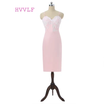 Pink Elegant Cocktail Dresses Sheath Spaghetti Straps Appliques Lace Knee Length Backless Homecoming Dresses
Pink Elegant Cocktail Dresses Sheath Spaghetti Straps Appliques Lace Knee Length Backless Homecoming Dresses