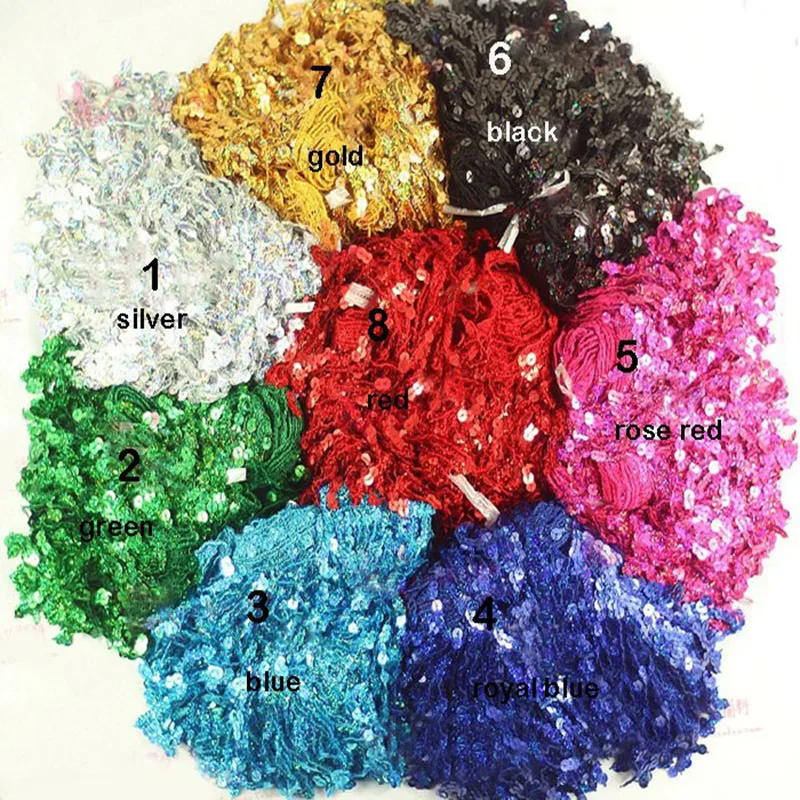 15Yards/lot 15CM Width Laser Sequin Shiny Tassel Fringe Trim For Latin Dance Dress/Costume Decoration 5-108
15Yards/lot 15CM Width Laser Sequin Shiny Tassel Fringe Trim For Latin Dance Dress/Costume Decoration 5-108
