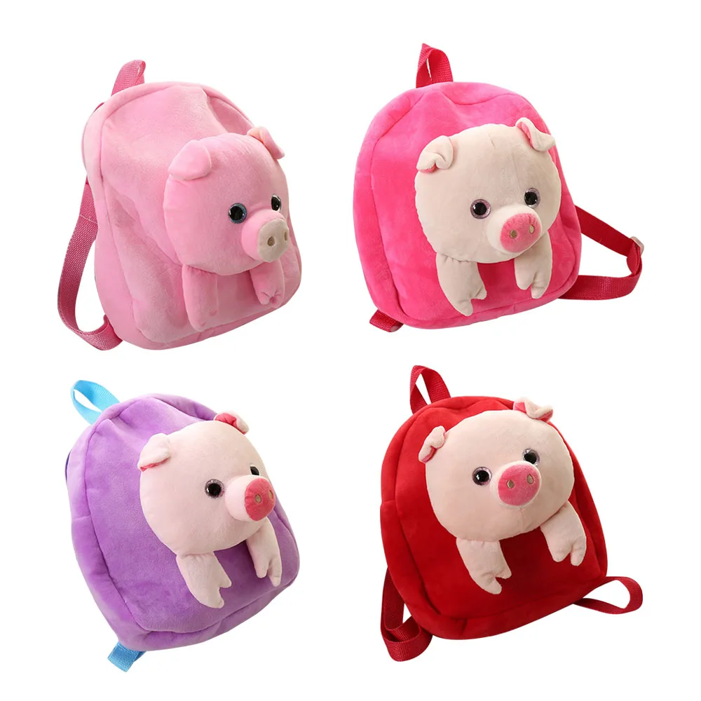 Pig Backpacks 4 Colors New Pig Doll Plush Backpack Cartoon Plush Bags for Boys and Girls Students Bag Cute Animals
Pig Backpacks 4 Colors New Pig Doll Plush Backpack Cartoon Plush Bags for Boys and Girls Students Bag Cute Animals