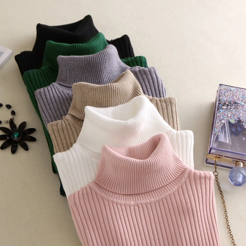 Winter Cashmere Blend Turtleneck Knit Sweater Women Warm Rib Knitted Solid Slim Strecth Pullovers Jumpers Winter Tops for Women
Winter Cashmere Blend Turtleneck Knit Sweater Women Warm Rib Knitted Solid Slim Strecth Pullovers Jumpers Winter Tops for Women