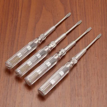 4psc Circuit Tester Voltage Pen Electrical Test Screwd BOSI 100-1000V circuit testing screwdriver voltage tester voltage meter
4psc Circuit Tester Voltage Pen Electrical Test Screwd BOSI 100-1000V circuit testing screwdriver voltage tester voltage meter