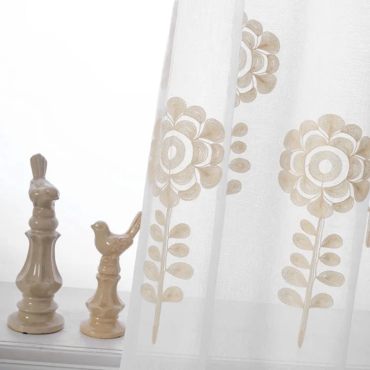 Flower Embroidered Curtains for Living Room Tulle Volie Sheer Window Curtain rideaux pour le salon cortinas para sala de luxo 48
Flower Embroidered Curtains for Living Room Tulle Volie Sheer Window Curtain rideaux pour le salon cortinas para sala de luxo 48