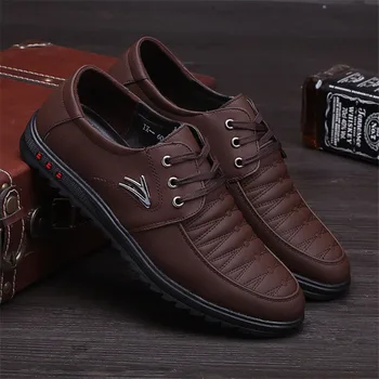2019 Business Party Fashion shoes High Quality Men Casual Leather Flat Shoes Men Oxford Fashion Lace Up Dress Shoes Work Shoes
2019 Business Party Fashion shoes High Quality Men Casual Leather Flat Shoes Men Oxford Fashion Lace Up Dress Shoes Work Shoes