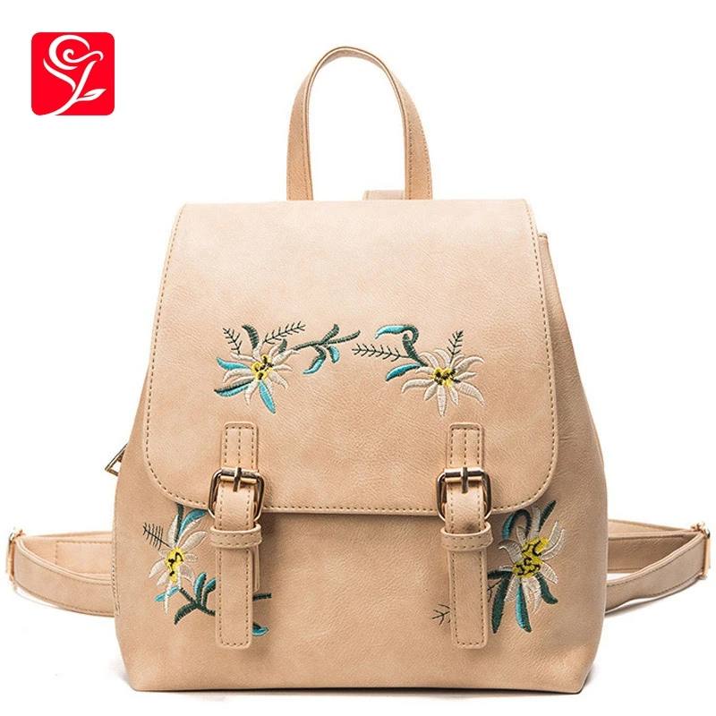 ACEUS Fashion Floral Leather Backpack Women Embroidery School Bag For Teenage Girl Small Backpacks Gray Sac A Dos Mochila Female
ACEUS Fashion Floral Leather Backpack Women Embroidery School Bag For Teenage Girl Small Backpacks Gray Sac A Dos Mochila Female
