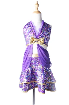 Purple Square Sequins Ballet Tutu Dress Girls Gymnastics Leotard Dancewear Ballet Clothes Children Ballerina Costume
Purple Square Sequins Ballet Tutu Dress Girls Gymnastics Leotard Dancewear Ballet Clothes Children Ballerina Costume