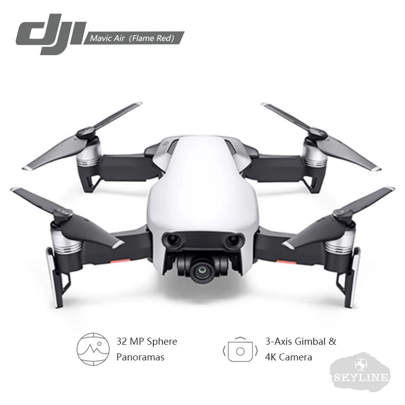 

DJI Mavic Air drone 4K 100Mbps Video 3-Axis Gimbal Camera Flight Time 21 minutes with 4KM Remote Control Foldable RC Quadcopter