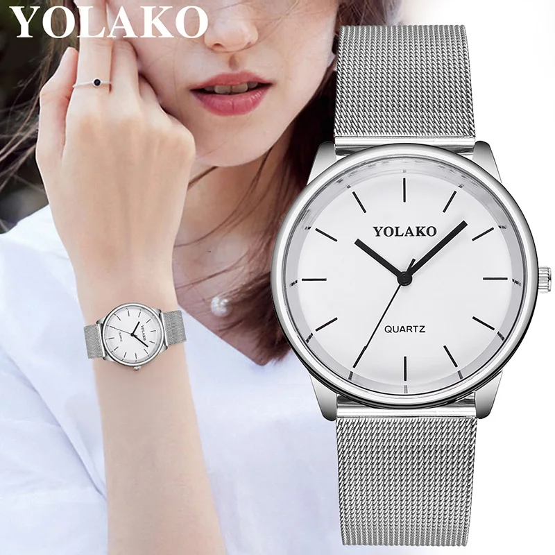 Women Watch Large Round Dial Wrist Watch with Alloy Mesh Strap for Business Travel KQS8
Women Watch Large Round Dial Wrist Watch with Alloy Mesh Strap for Business Travel KQS8