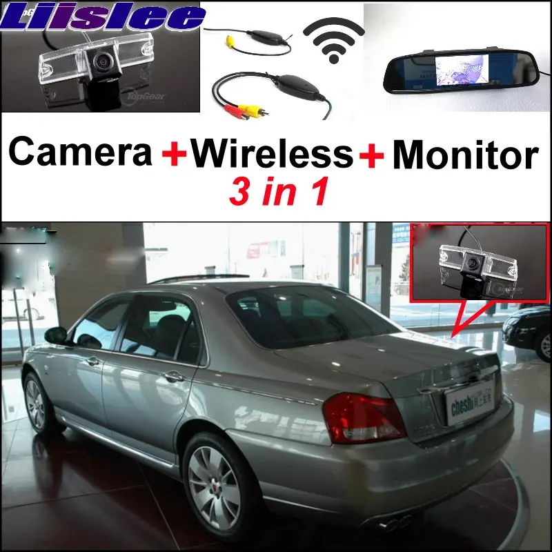 Liislee 3 in1 Special Rear View Camera + Wireless Receiver + Mirror Monitor Backup Parking System For Roewe 750 2006~2017
Liislee 3 in1 Special Rear View Camera + Wireless Receiver + Mirror Monitor Backup Parking System For Roewe 750 2006~2017