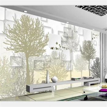 beibehang Wallpaper custom large upscale living room bedroom 3D sleek minimalist tree background wall decoration wallpaper
beibehang Wallpaper custom large upscale living room bedroom 3D sleek minimalist tree background wall decoration wallpaper
