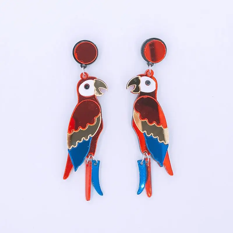 New European Fashion Night Club Hip Hop Exaggerated Jewelry Women Animal Color Acrylic Long Earrings
New European Fashion Night Club Hip Hop Exaggerated Jewelry Women Animal Color Acrylic Long Earrings