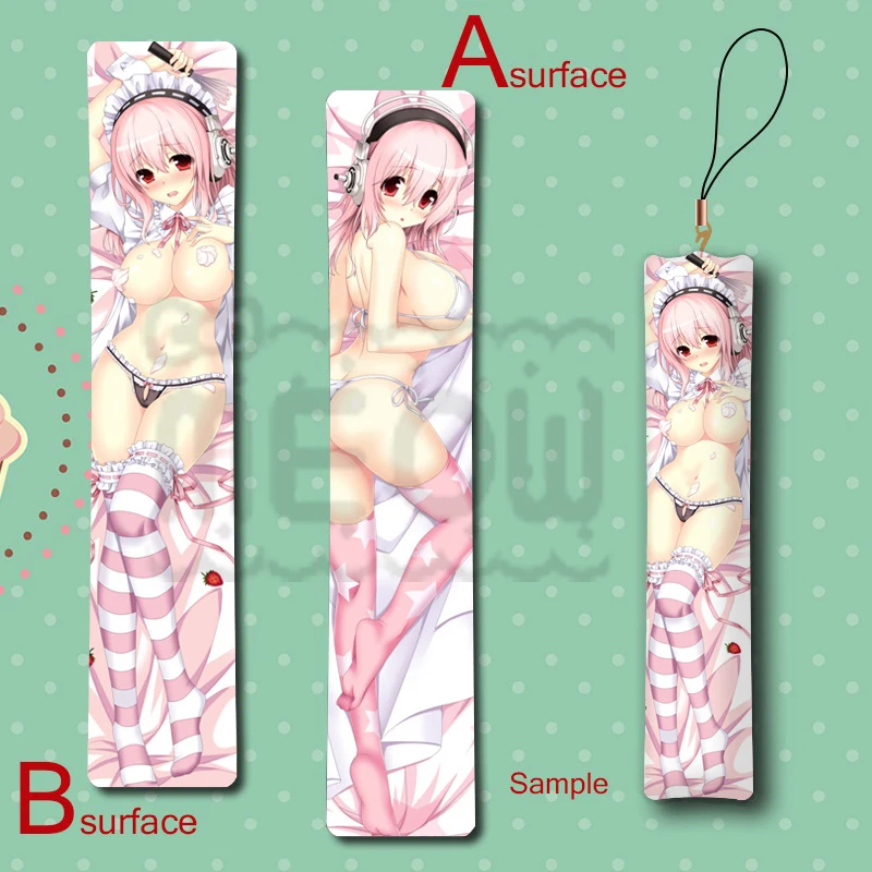 SUPER SONICO Sexy Cute Anime Mini Dakimakura Keychain Pillow Hanging Ornament Phone Strap
SUPER SONICO Sexy Cute Anime Mini Dakimakura Keychain Pillow Hanging Ornament Phone Strap