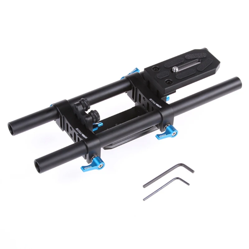 15mm Rail Rod Support System Baseplate Mount for DSLR BMCC Follow Focus A7 A7S A7RIII A7SIII A6300 GH4 GH5 GH6S A6500 BMPCC RED
15mm Rail Rod Support System Baseplate Mount for DSLR BMCC Follow Focus A7 A7S A7RIII A7SIII A6300 GH4 GH5 GH6S A6500 BMPCC RED