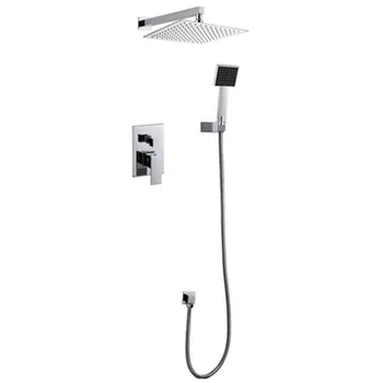 doccia Single Handle Wall Mount Shower Faucet with 10 Inch Showerhead and Side Bar Handheld Shower Head-Free Shipping
doccia Single Handle Wall Mount Shower Faucet with 10 Inch Showerhead and Side Bar Handheld Shower Head-Free Shipping