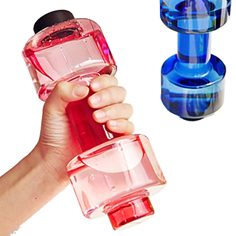 550ml Dumbbell Fitness Equipment Shape Kettle Space Fruit Juice Bottle Sport Water Bottle Water bottle kettle
550ml Dumbbell Fitness Equipment Shape Kettle Space Fruit Juice Bottle Sport Water Bottle Water bottle kettle