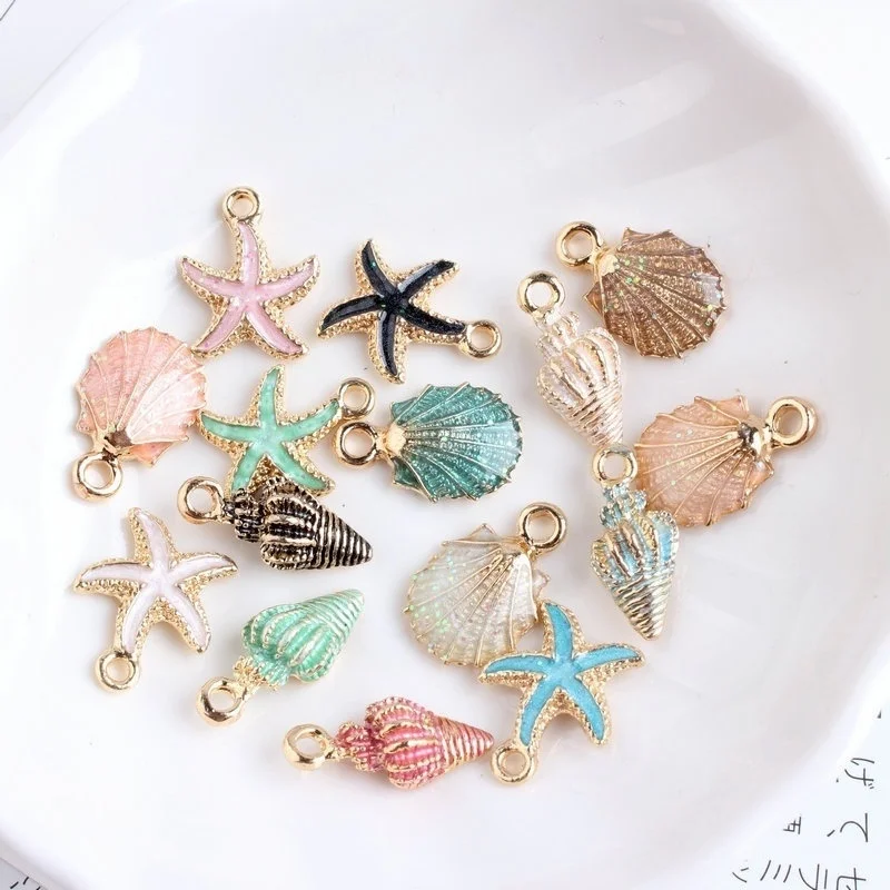 10 Pcs/Set Conch Sea Shell Charms Ocean Pendants Making DIY Handmade Craft Making Jewelry Decoration Fashion Accessories Gifts
10 Pcs/Set Conch Sea Shell Charms Ocean Pendants Making DIY Handmade Craft Making Jewelry Decoration Fashion Accessories Gifts