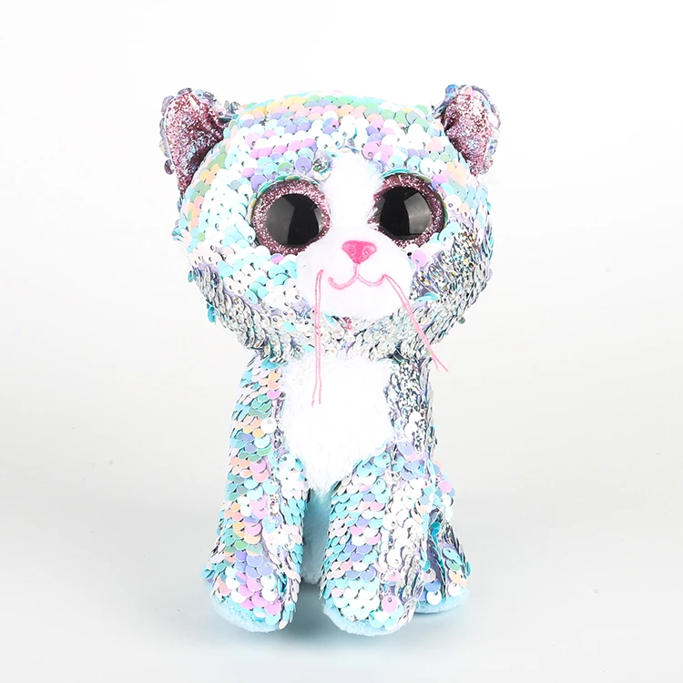 Ty Sequins Flippables 6" 15cm Whimsy The Cat Plush Animal Doll Toy With Heart Tag
Ty Sequins Flippables 6" 15cm Whimsy The Cat Plush Animal Doll Toy With Heart Tag