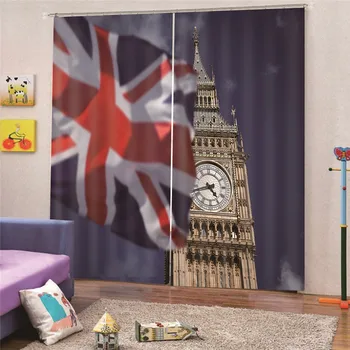 3D Digital Print Big Ben Curtain Luxury Blackout Window For Living Room Bedroom Drapes Cortina Rideaux Customized size AP9
3D Digital Print Big Ben Curtain Luxury Blackout Window For Living Room Bedroom Drapes Cortina Rideaux Customized size AP9