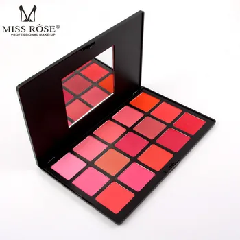 Miss Rose 15 Color Blusher Pink Natural Blush Palette Mineral Professional Face Contour Foundation Makeup
Miss Rose 15 Color Blusher Pink Natural Blush Palette Mineral Professional Face Contour Foundation Makeup