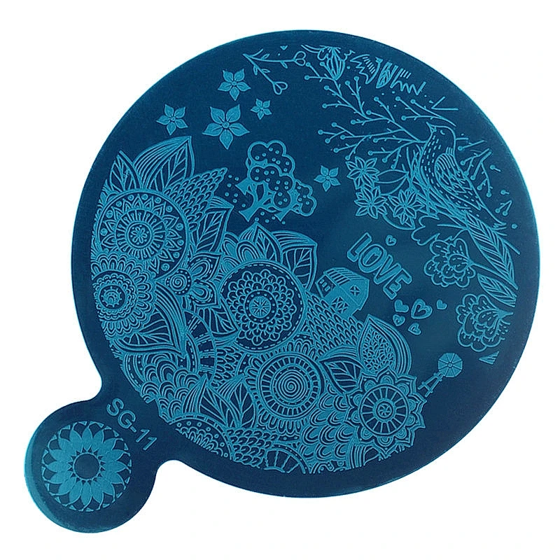 beauty nail art stamping plates manicure nail supplies tools flower lace nail stamp plate new SG11-15
beauty nail art stamping plates manicure nail supplies tools flower lace nail stamp plate new SG11-15
