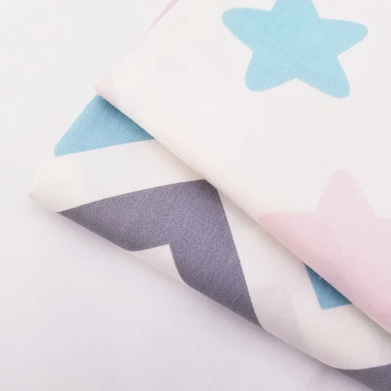 Star/Stripe Printing 100% Cotton Twill Fabric Breathable Handmade Quilting Sewing Craft Cloth Bedding Cotton Fabric For Child
Star/Stripe Printing 100% Cotton Twill Fabric Breathable Handmade Quilting Sewing Craft Cloth Bedding Cotton Fabric For Child