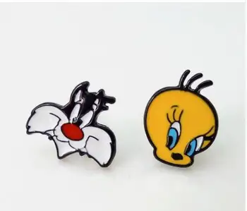New 12 pairs Cartoon Birds Cat Fashion Cartoon Stud Earring Cute Earrings For Women girl gifts
New 12 pairs Cartoon Birds Cat Fashion Cartoon Stud Earring Cute Earrings For Women girl gifts